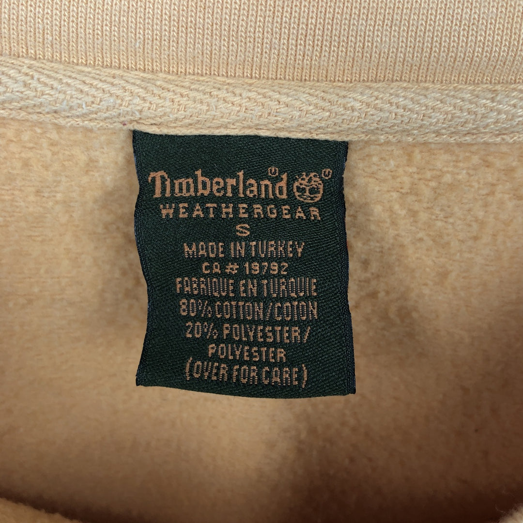 90'S Timberland WHETHERGEAR Logo Sweatshirt, Men's Size S (approx.), Vintage cotton yellow type Vintage Second Hand