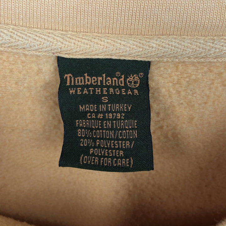 90'S Timberland WHETHERGEAR Logo Sweatshirt, Men's Size S (approx.), Vintage cotton yellow type Vintage Second Hand