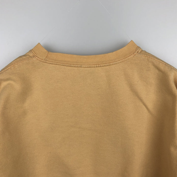 90'S Timberland WHETHERGEAR Logo Sweatshirt, Men's Size S (approx.), Vintage cotton yellow type Vintage Second Hand