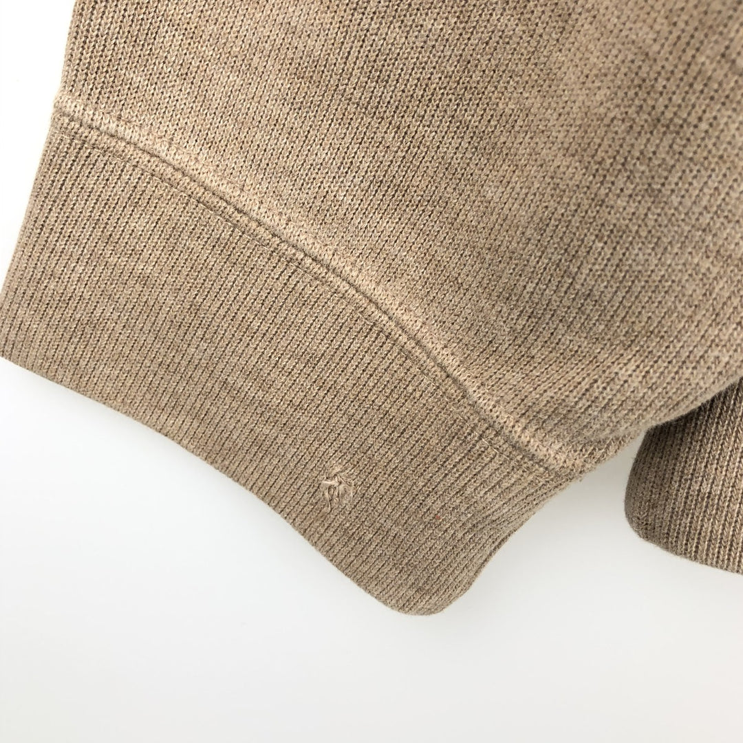 Ralph Lauren POLO by Ralph Lauren V-neck sweatshirt with logo, men's size XL (approx.) cotton Beige type Vintage Second Hand
