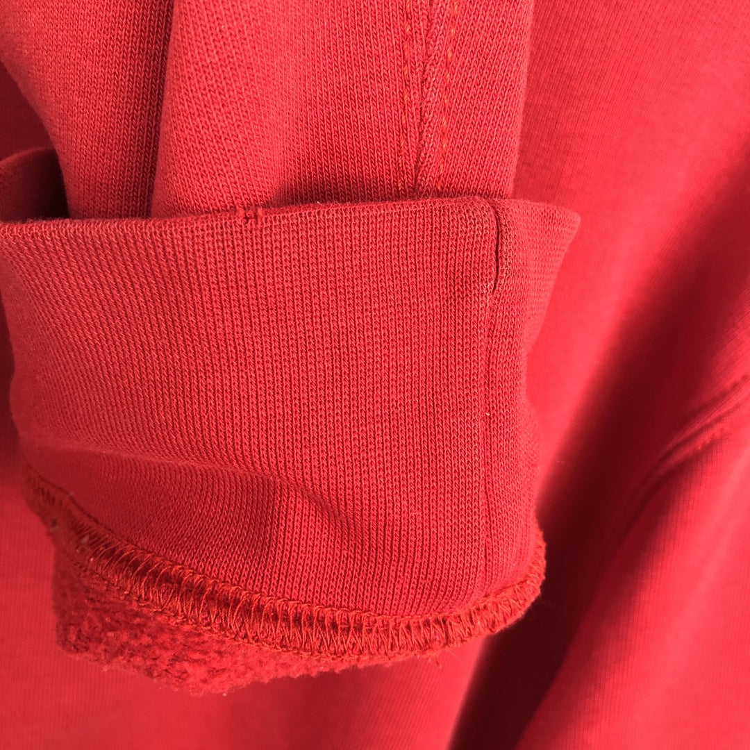 Ralph Lauren POLO by Ralph Lauren One Point Logo Sweatshirt Trainer Men's L size cotton red type Vintage Second Hand