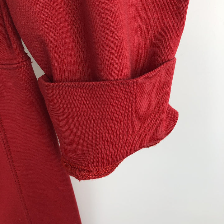 Ralph Lauren POLO by Ralph Lauren One Point Logo Sweatshirt Trainer Men's L size cotton red type Vintage Second Hand
