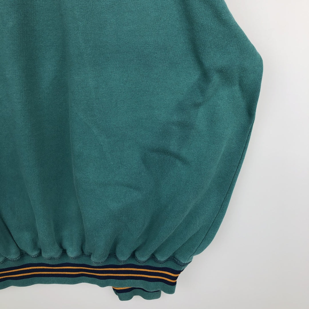 Vintage 1980'S Ralph Lauren CHAPS logo sweatshirt, size M, men's cotton Emerald green Vintage Second Hand