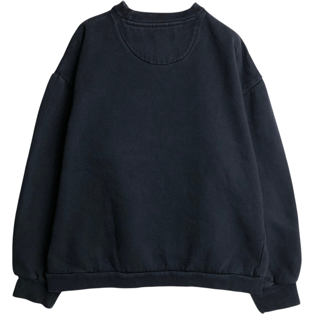 Ralph Lauren CHAPS Logo Sweatshirt (Men's Size M) cotton navy blue type Vintage Second Hand
