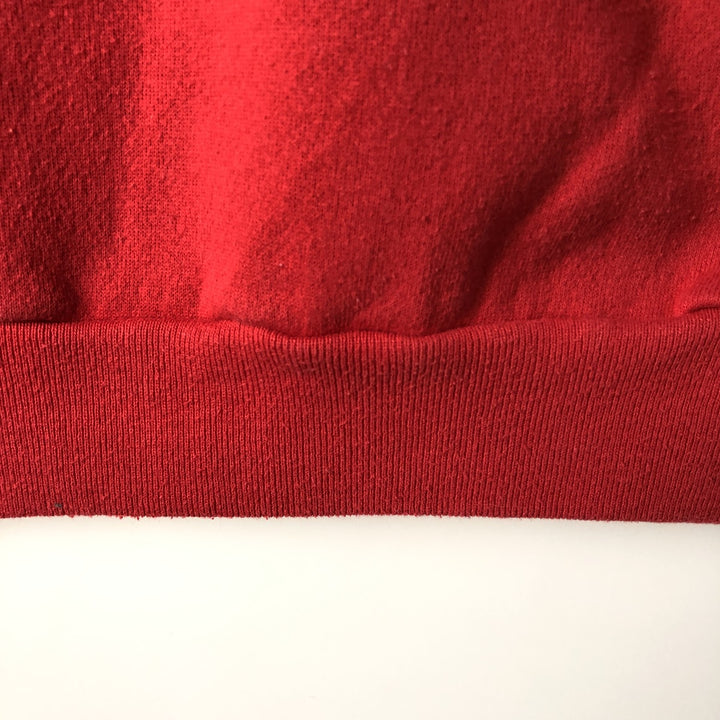 90'S Artex San Francisco 49ers Print Sweatshirt, Made in USA, Men's Size XL (approx.) cotton red type Vintage Second Hand