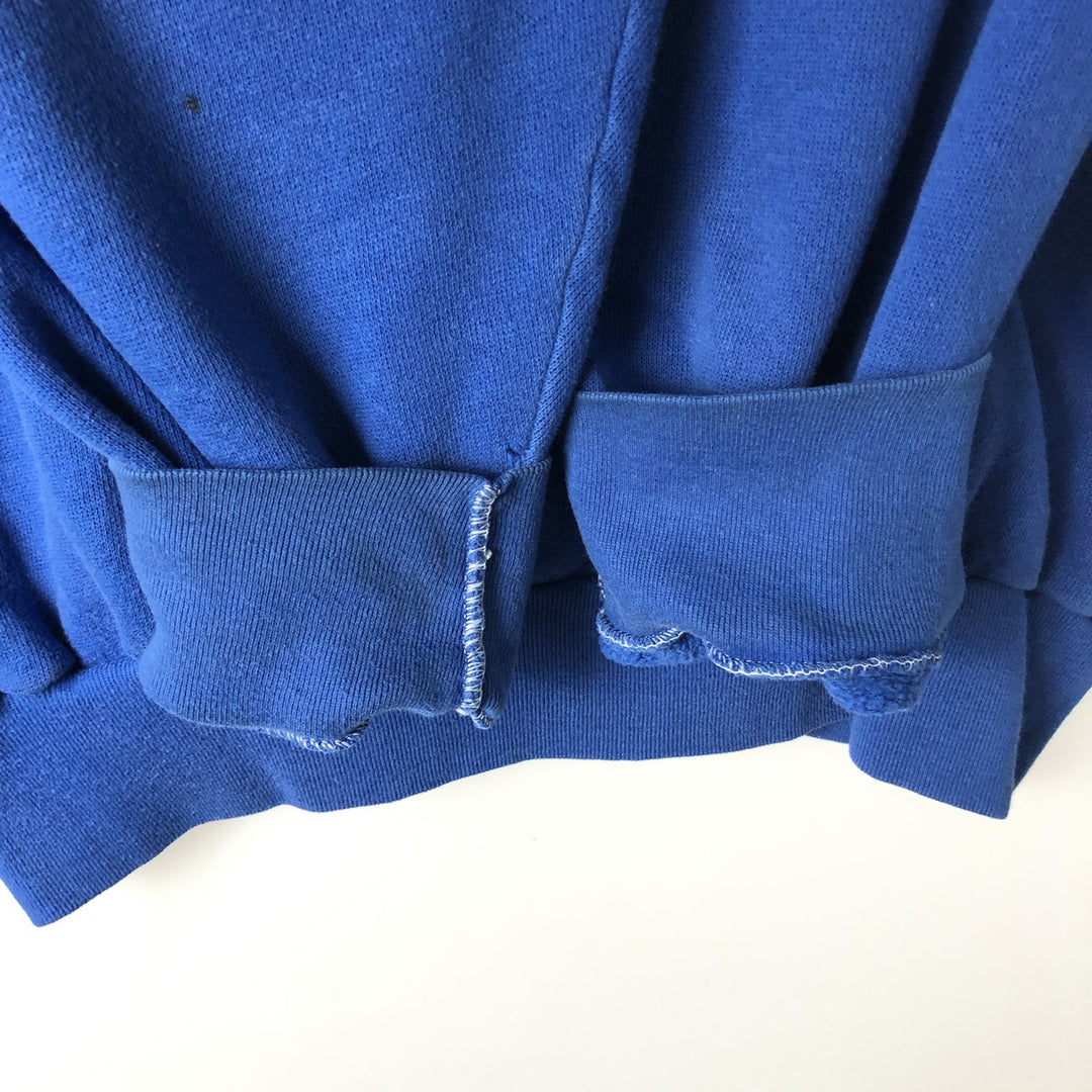 80'S MILLER XXI Super Bowl New York Giants Print Sweatshirt, Men's Size XL (Equivalent), Vintage polyester blue type Vintage Second Hand