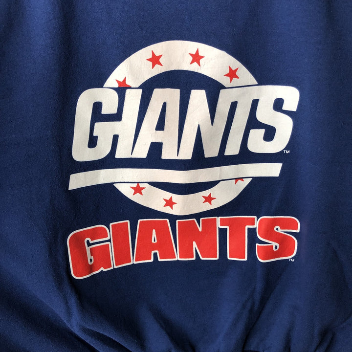 80'S GARAN New York Giants Tricolor Print Sweatshirt, Men's XL (approx.), Vintage unclear navy blue type Vintage Second Hand