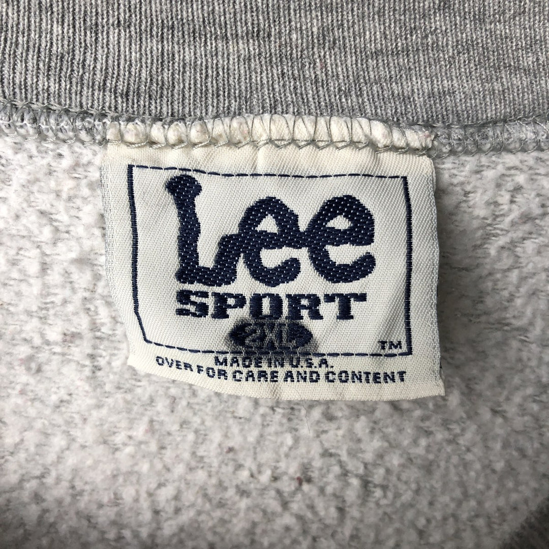 90'S Lee NFL Carolina Panthers Print Sweatshirt, Made in USA, Men's XXL equivalent. cotton gray type Vintage Second Hand