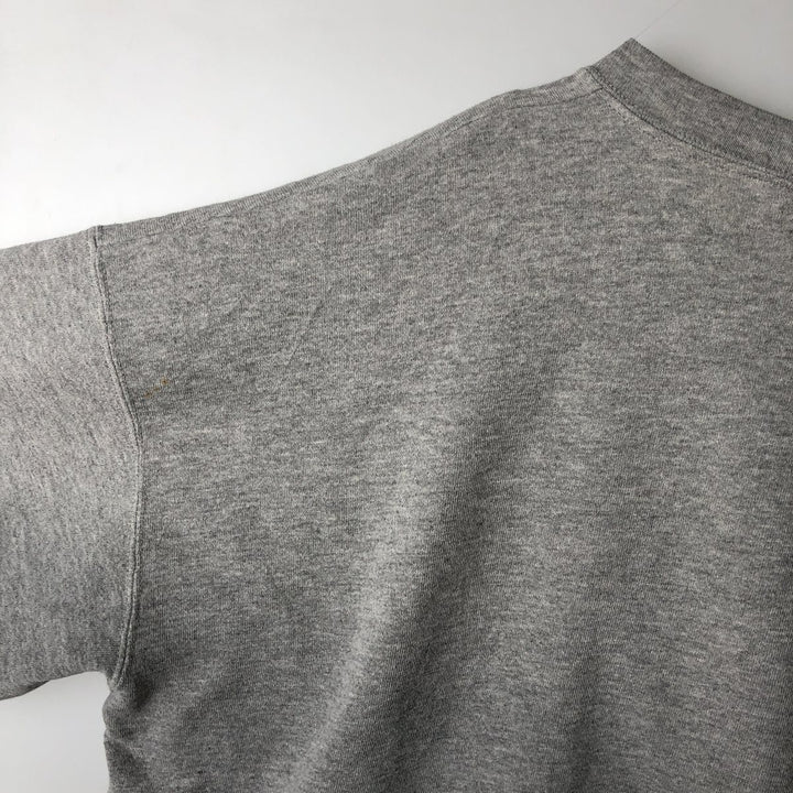 90'S Lee NFL Carolina Panthers Print Sweatshirt, Made in USA, Men's XXL equivalent. cotton gray type Vintage Second Hand