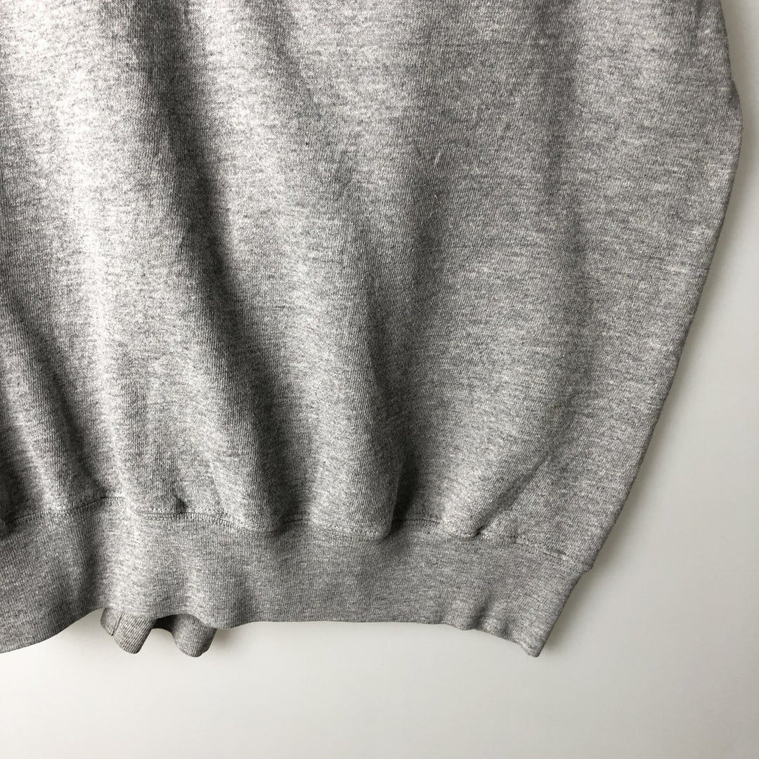 90'S Lee NFL Carolina Panthers Print Sweatshirt, Made in USA, Men's XXL equivalent. cotton gray type Vintage Second Hand