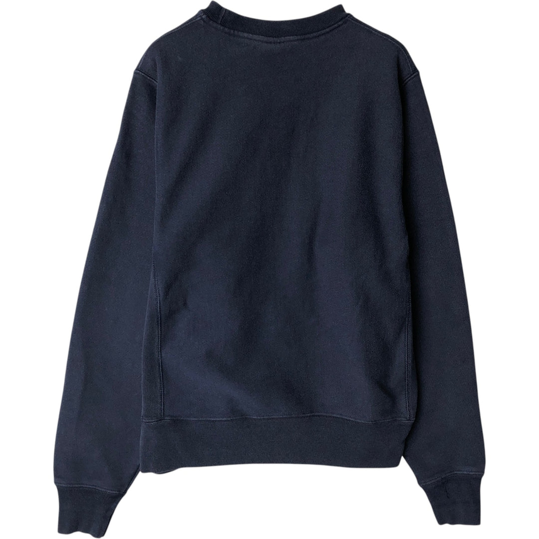 Champion Reverse Weave Replica Solid Color Tag College Sweatshirt, Men's Size Small cotton navy blue type Vintage Second Hand