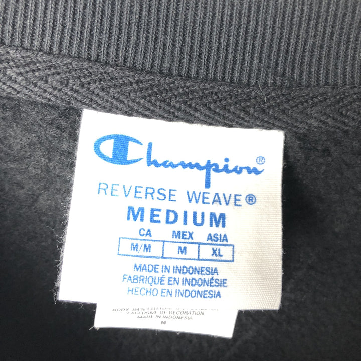 Champion REVERSE WEAVE Reverse Weave One Point Logo Sweatshirt Trainer Men's M cotton black type Vintage Second Hand