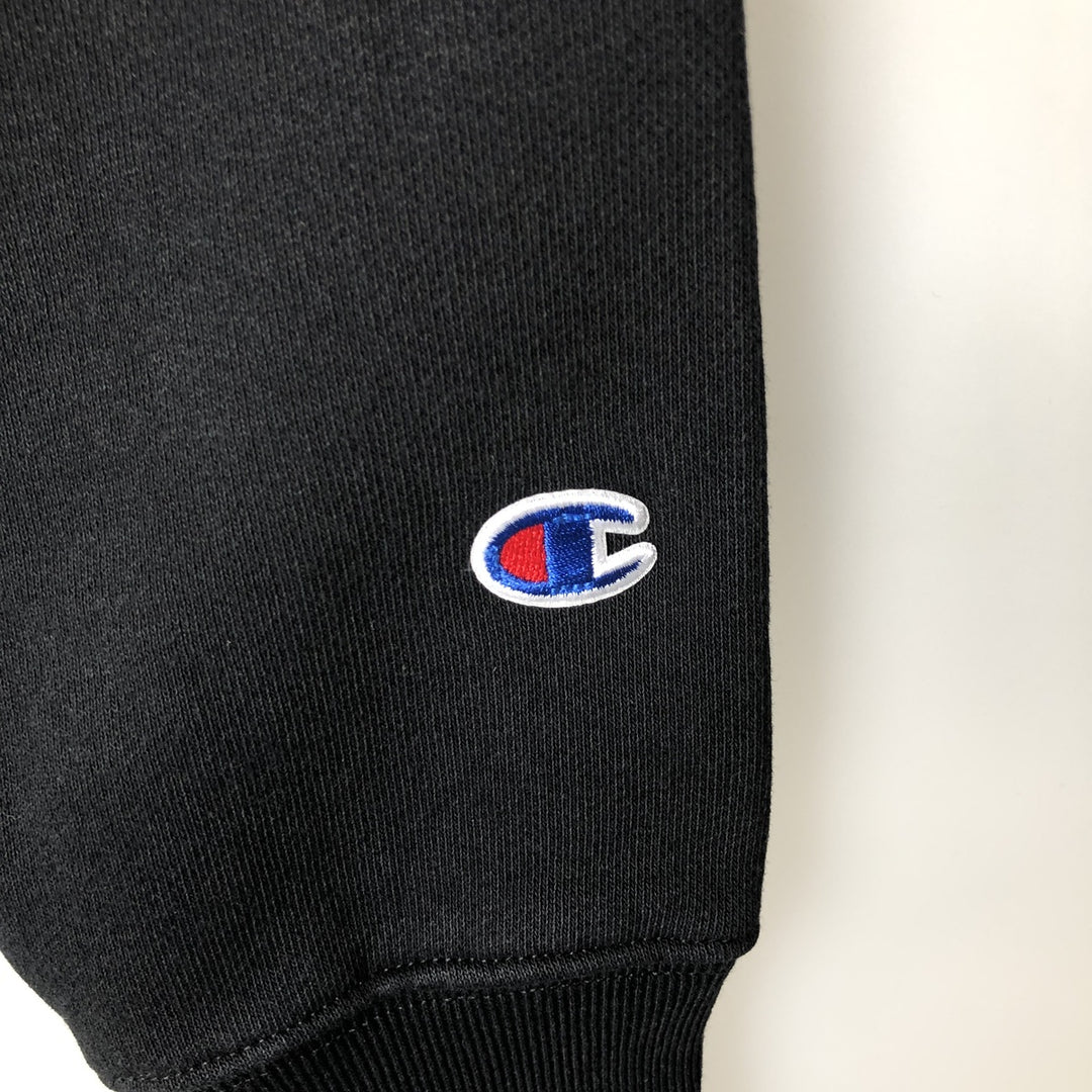 Champion REVERSE WEAVE Reverse Weave One Point Logo Sweatshirt Trainer Men's M cotton black type Vintage Second Hand