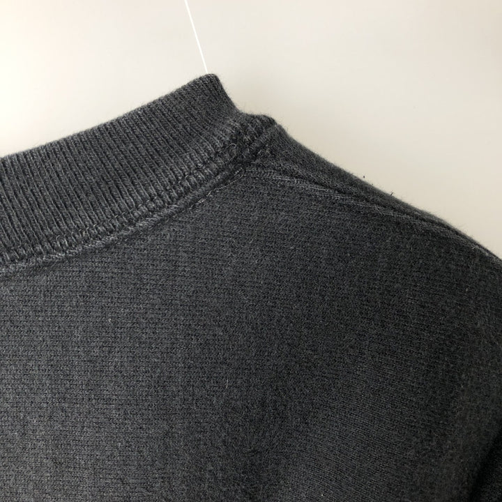 Champion REVERSE WEAVE Reverse Weave One-Point Logo Sweatshirt, Men's XL cotton black type Vintage Second Hand
