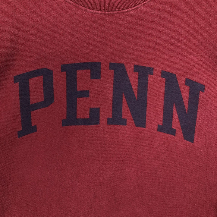 Champion Reverse Weave PENN University of Pennsylvania College Sweatshirt (Men's XL equivalent) unclear Red type red-purple Vintage Second Hand