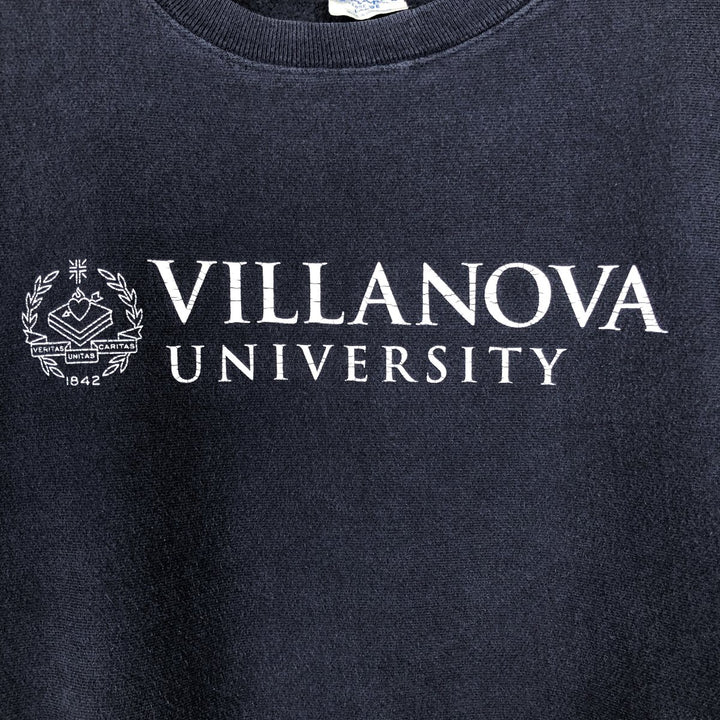Champion REVERSE WEAVE Reverse Weave College Sweatshirt Trainer Men's L size unclear navy blue type Vintage Second Hand