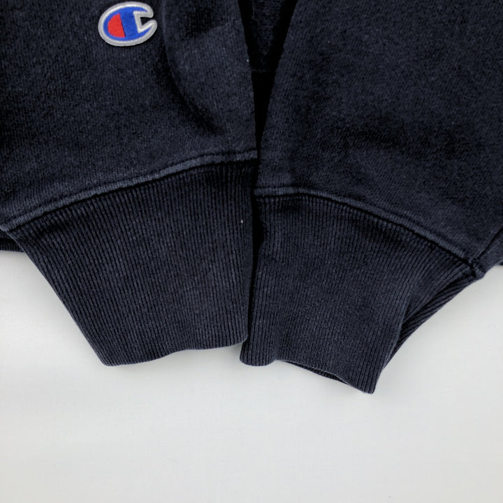 Champion REVERSE WEAVE Reverse Weave College Sweatshirt Trainer Men's L size unclear navy blue type Vintage Second Hand