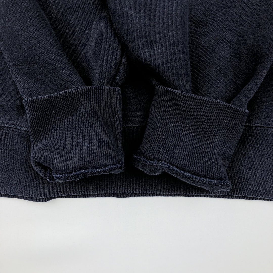 Champion REVERSE WEAVE Reverse Weave College Sweatshirt Trainer Men's L size unclear navy blue type Vintage Second Hand