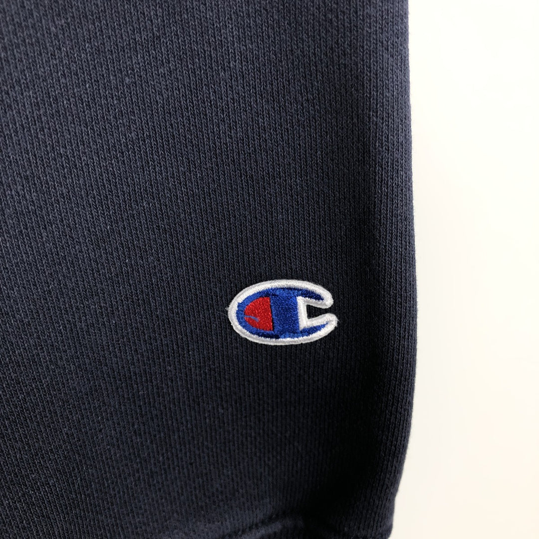 2000'S Champion Reverse Weave Sweatshirt with One-Point Logo, Men's Size L (approx.) cotton navy blue type Vintage Second Hand