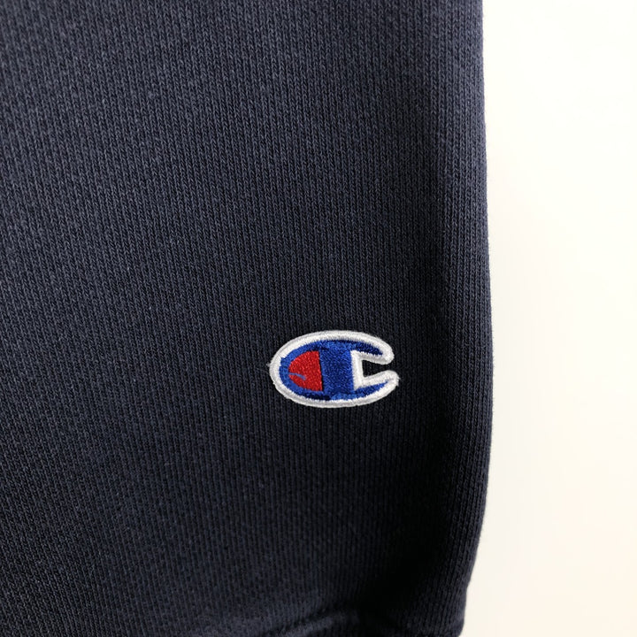 2000'S Champion Reverse Weave Sweatshirt with One-Point Logo, Men's Size L (approx.) cotton navy blue type Vintage Second Hand