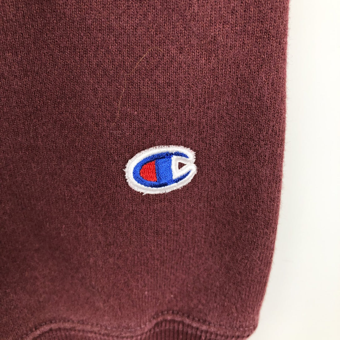 2000'S Champion Reverse Weave College Sweatshirt, Men's XL cotton red type reddish brown Vintage Second Hand
