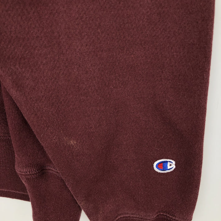 2000'S Champion Reverse Weave College Sweatshirt, Men's XL cotton red type reddish brown Vintage Second Hand