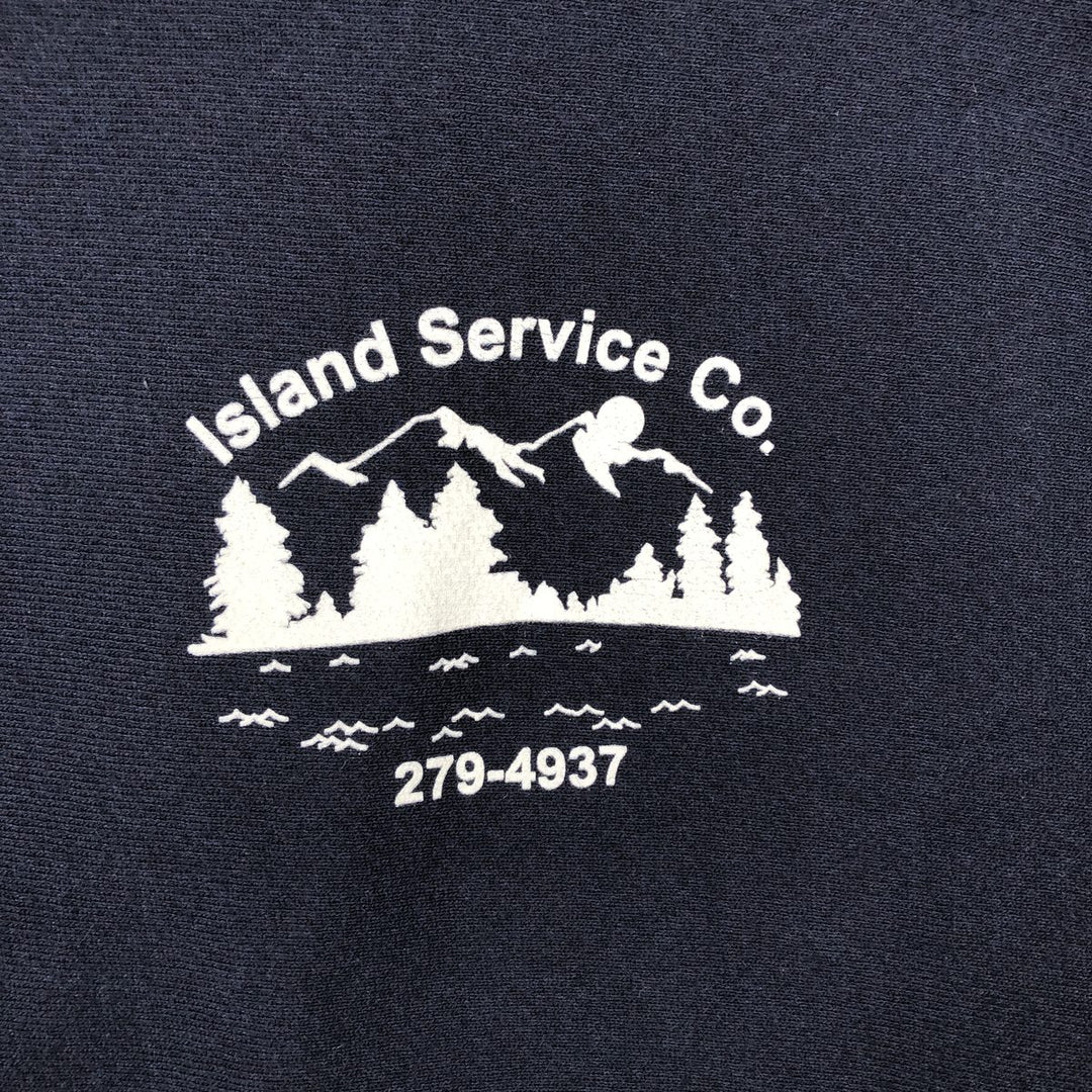 Champion REVERSE WEAVE Advertising Sweatshirt, Men's XL cotton navy blue type Vintage Second Hand
