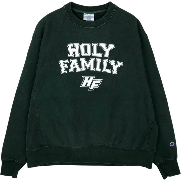 Champion REVERSE WEAVE Reverse Weave College Sweatshirt Trainer Men's XL cotton Green type dark green Vintage Second Hand