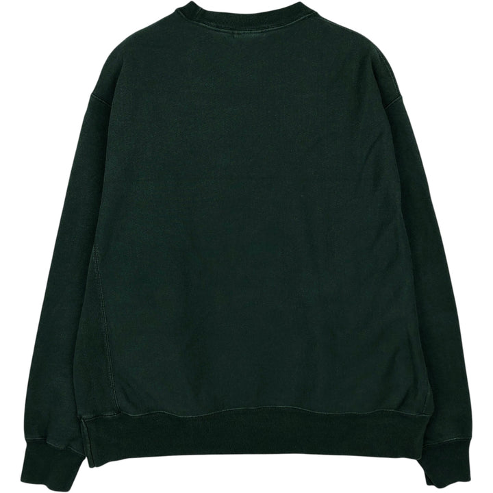 Champion REVERSE WEAVE Reverse Weave College Sweatshirt Trainer Men's XL cotton Green type dark green Vintage Second Hand