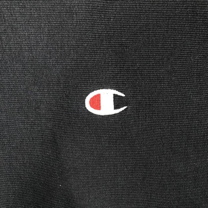 Champion REVERSE WEAVE Reverse Weave One Point Logo Sweatshirt Trainer Men's L size unclear black type Vintage Second Hand