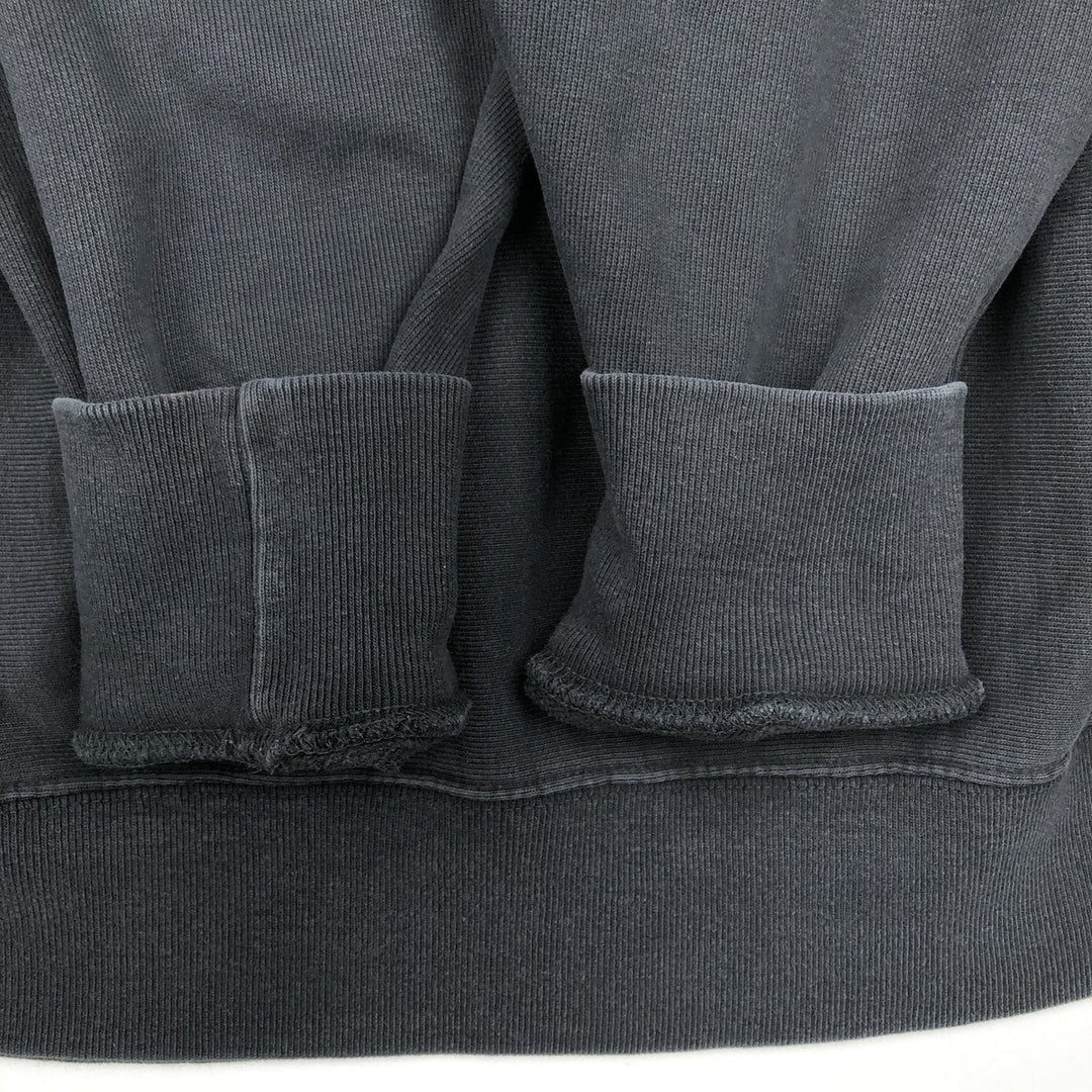Champion REVERSE WEAVE Reverse Weave One Point Logo Sweatshirt Trainer Men's L size unclear black type Vintage Second Hand