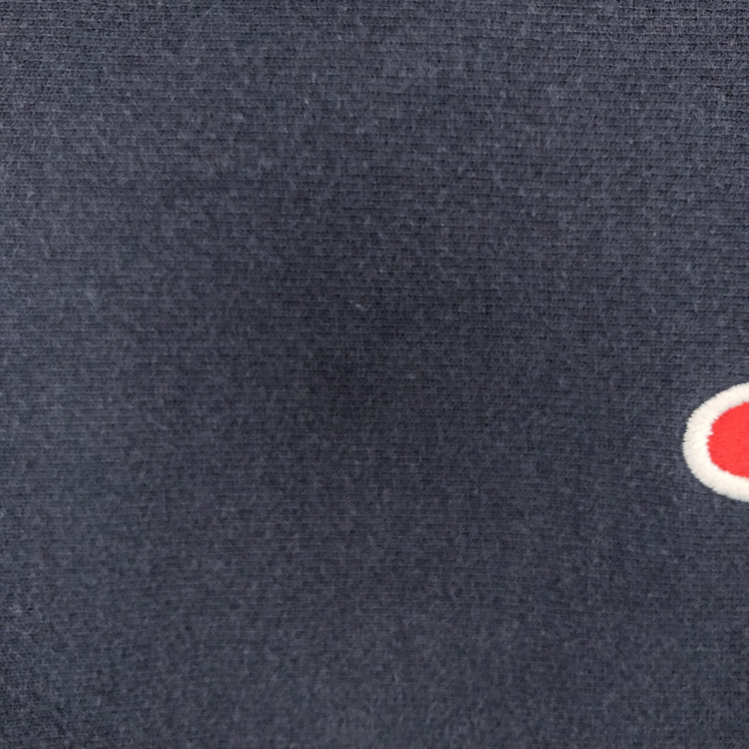 Champion REVERSE WEAVE Reverse Weave One Point Logo Sweatshirt Trainer Men's L size cotton navy blue type Vintage Second Hand