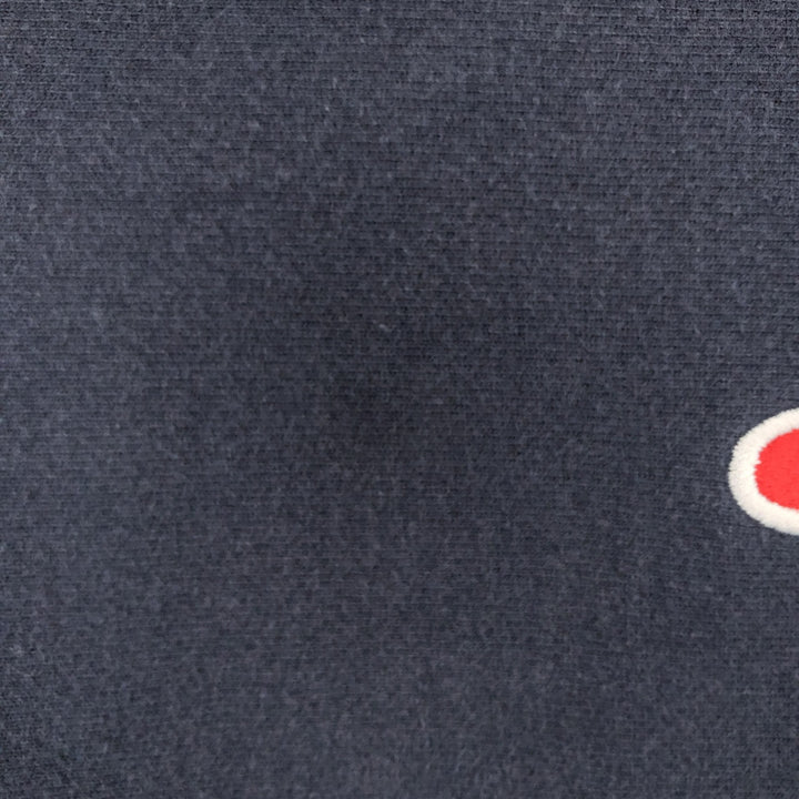 Champion REVERSE WEAVE Reverse Weave One Point Logo Sweatshirt Trainer Men's L size cotton navy blue type Vintage Second Hand