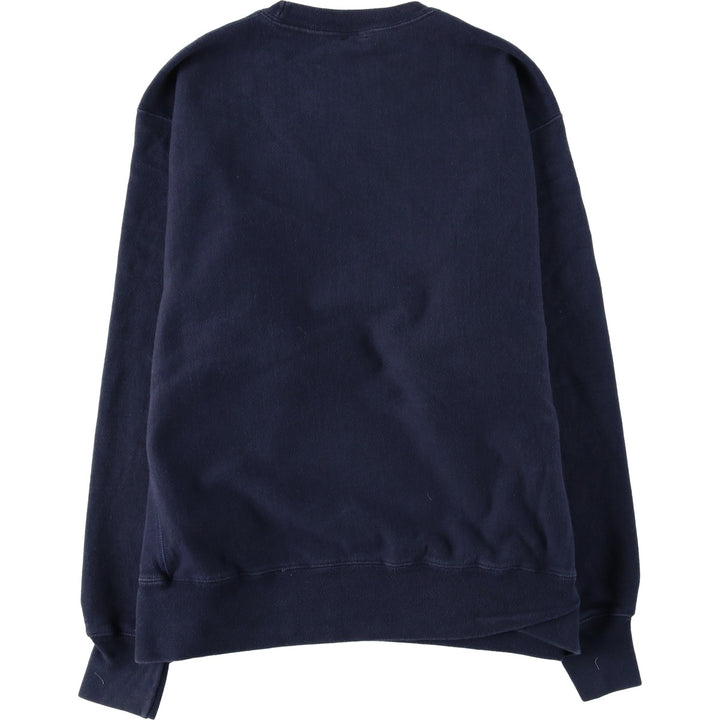 Champion Reverse Weave Logo Sweatshirt, Men's Size L cotton navy blue type Vintage Second Hand