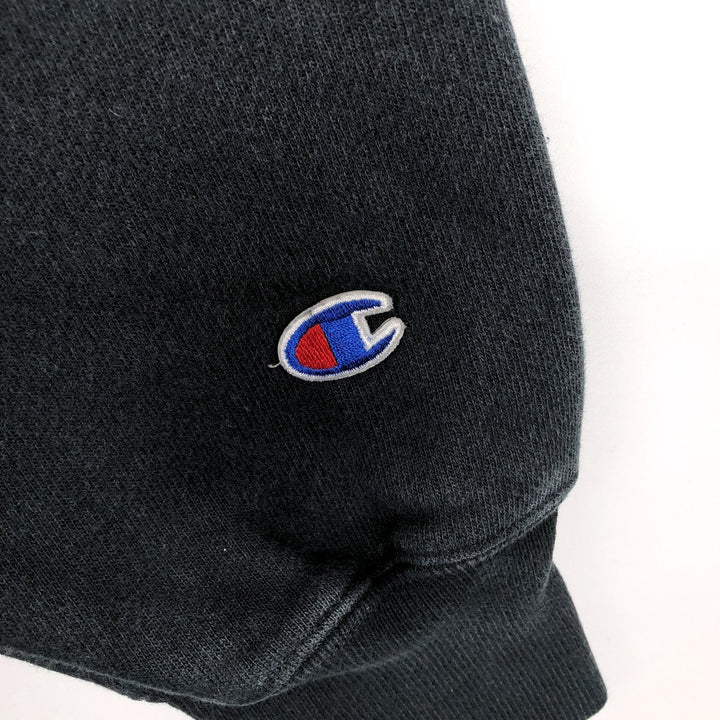 Champion REVERSE WEAVE Reverse Weave College Sweatshirt Trainer Men's XL cotton black type Vintage Second Hand