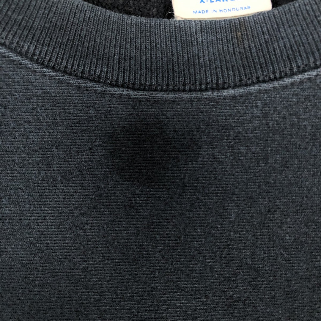 Champion REVERSE WEAVE Reverse Weave College Sweatshirt Trainer Men's XL cotton black type Vintage Second Hand