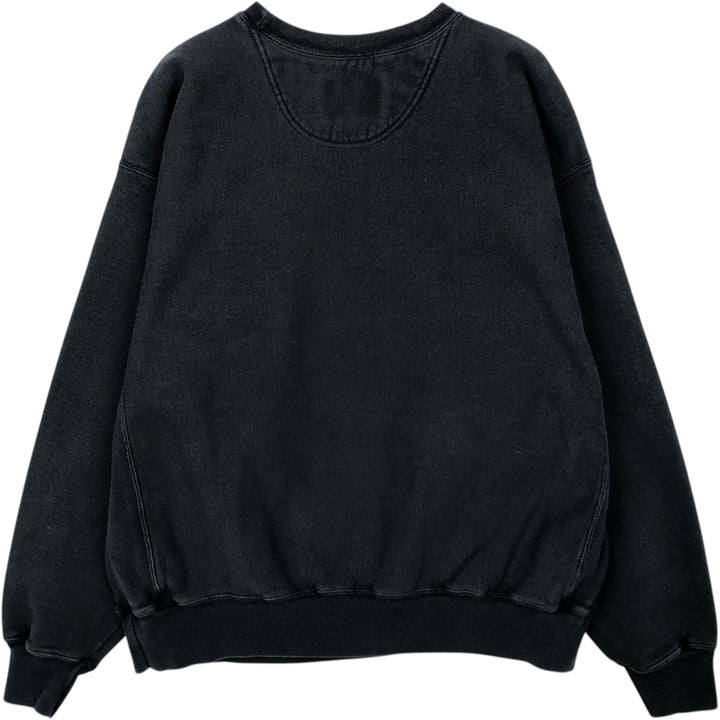 Champion PREMIUM REVERSE WEAVE Sweatshirt (Men's XL equivalent) - 2000s cotton black type Vintage Second Hand