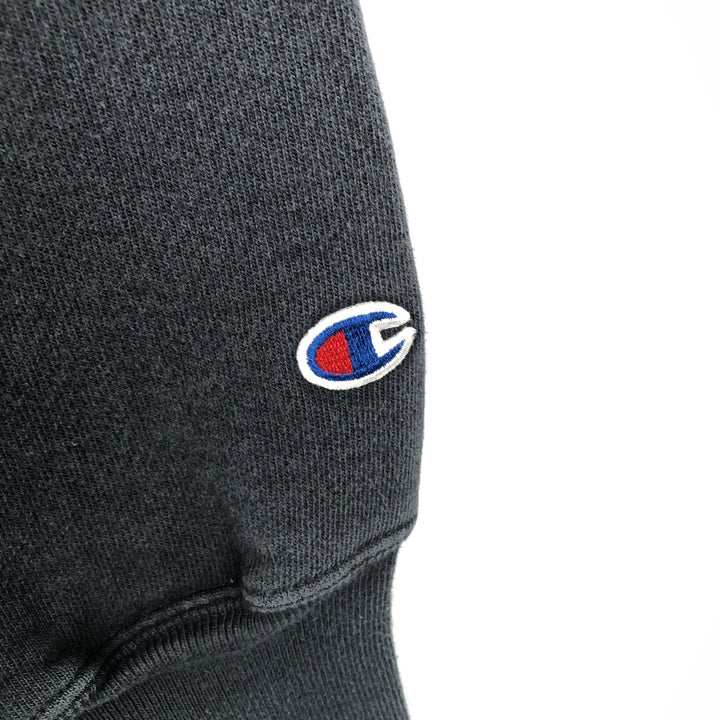 Champion PREMIUM REVERSE WEAVE Sweatshirt (Men's XL equivalent) - 2000s cotton black type Vintage Second Hand