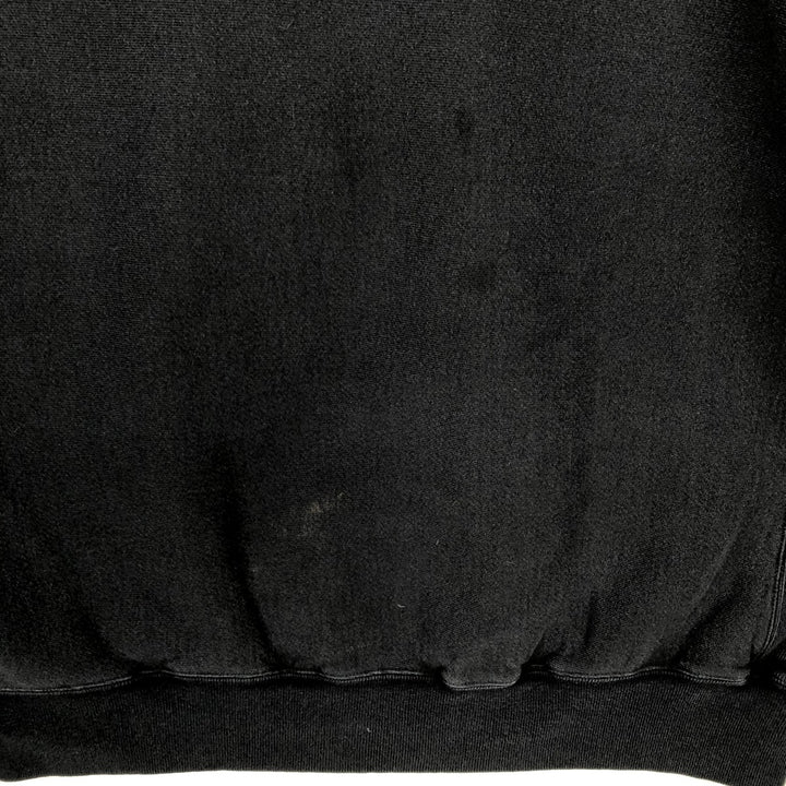 Champion PREMIUM REVERSE WEAVE Sweatshirt (Men's XL equivalent) - 2000s cotton black type Vintage Second Hand