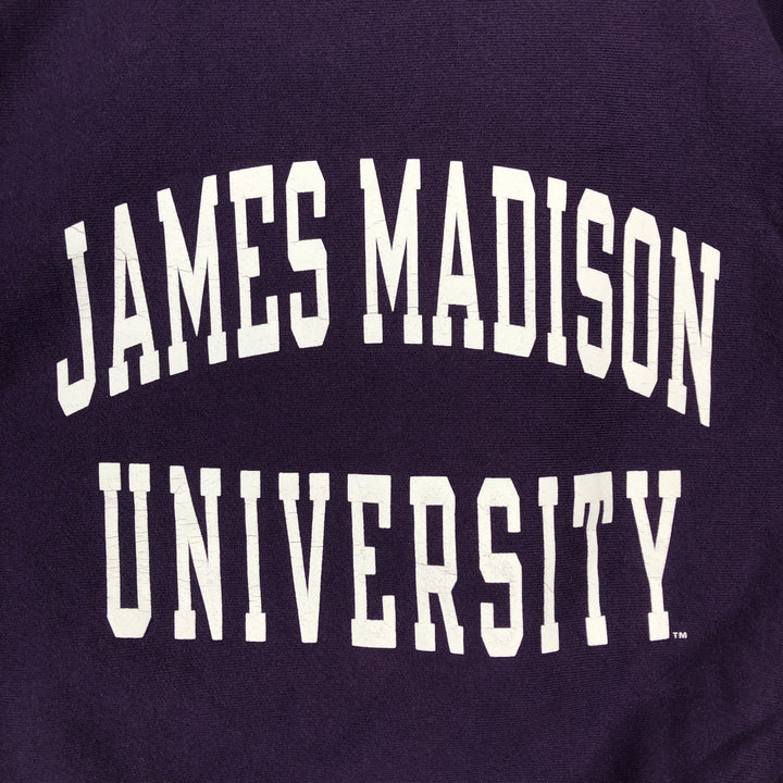 2000'S Champion Reverse Weave College Sweatshirt, Men's Size Medium cotton purple type Vintage Second Hand