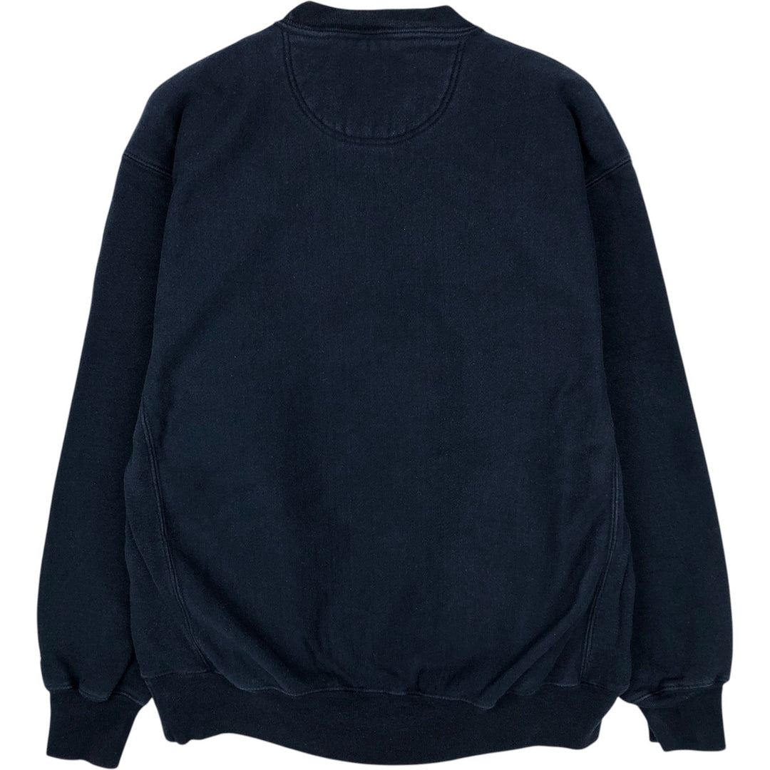 2000'S Champion REVERSE WEAVE Reverse Weave College Sweatshirt, Men's Size M cotton navy blue type Vintage Second Hand