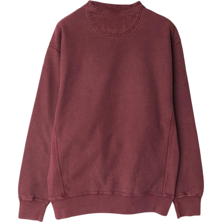 2000'S Champion Original Reverse Weave College Sweatshirt, Men's Size Small cotton wine-red Vintage Second Hand