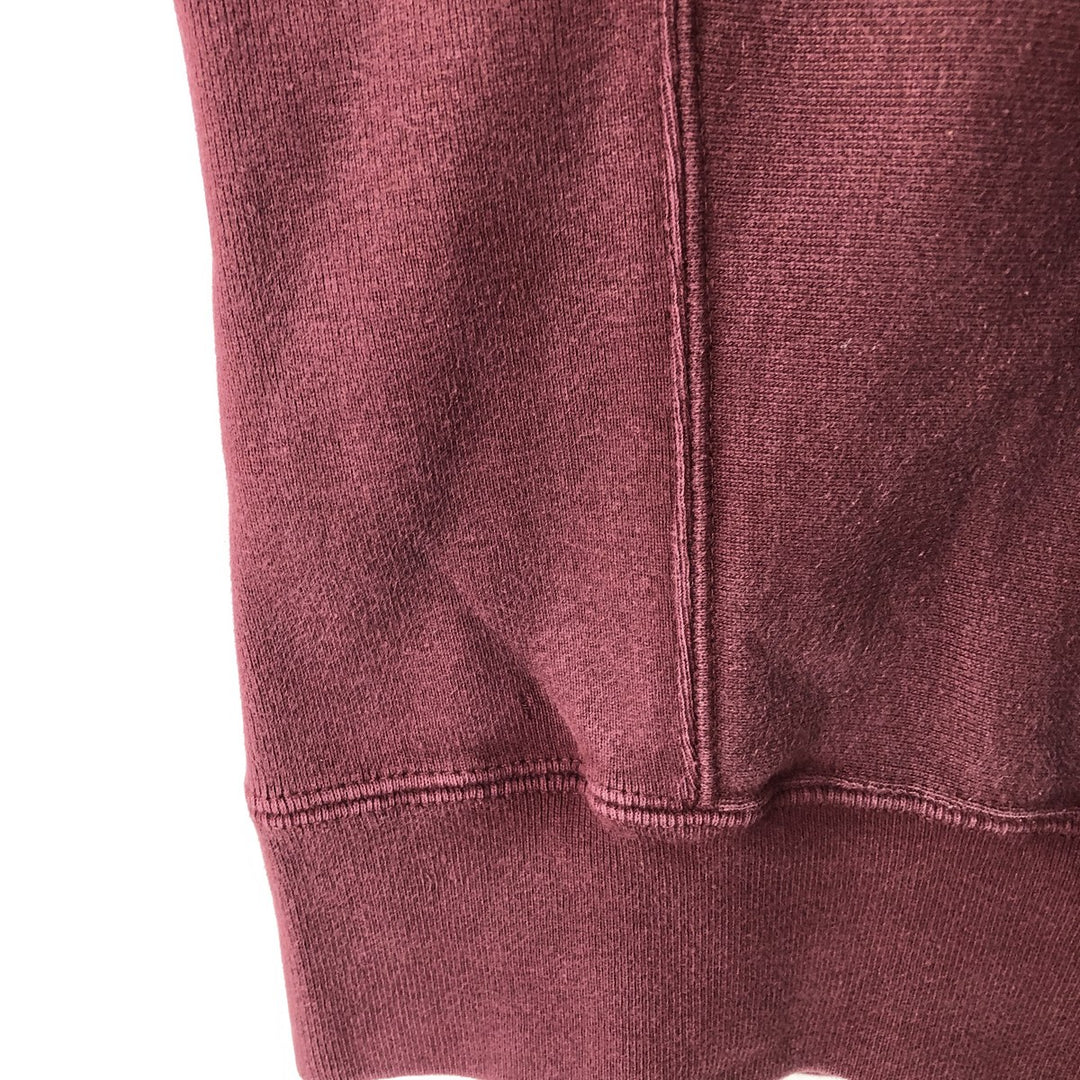 2000'S Champion Original Reverse Weave College Sweatshirt, Men's Size Small cotton wine-red Vintage Second Hand