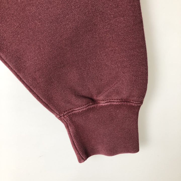 2000'S Champion Original Reverse Weave College Sweatshirt, Men's Size Small cotton wine-red Vintage Second Hand