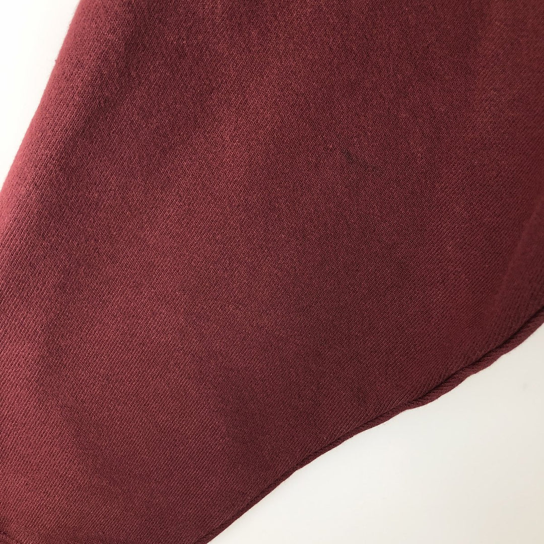2000'S Champion Premium Reverse Weave Blank Sweatshirt (Men's Size M) cotton wine-red Vintage Second Hand
