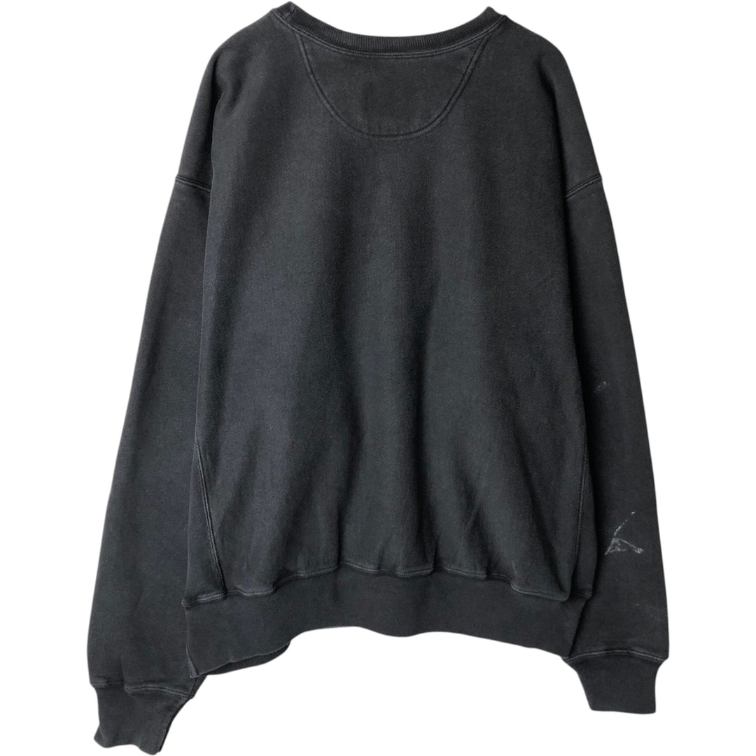 00'S Champion PREMIUM REVERSE WEAVE Premium Reverse Weave Sweatshirt Trainer Men's XL size cotton black type Vintage Second Hand