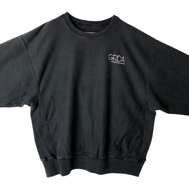 00'S Champion PREMIUM REVERSE WEAVE Premium Reverse Weave Sweatshirt Trainer Men's XL size cotton black type Vintage Second Hand
