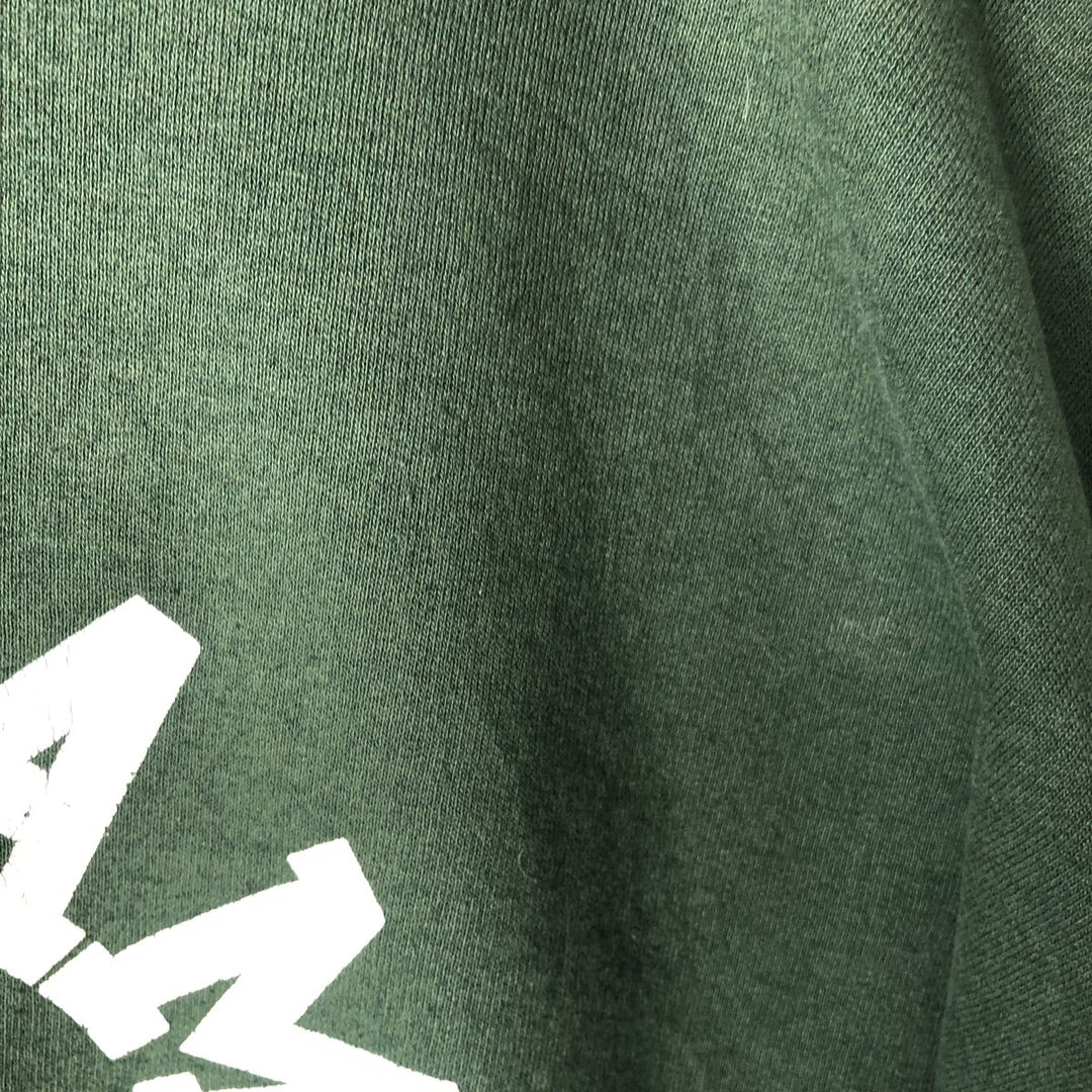 Champion Reverse Weave Notre Dame College Sweatshirt (Men's XL equivalent) - 2000s/2000s. unclear green type Vintage Second Hand