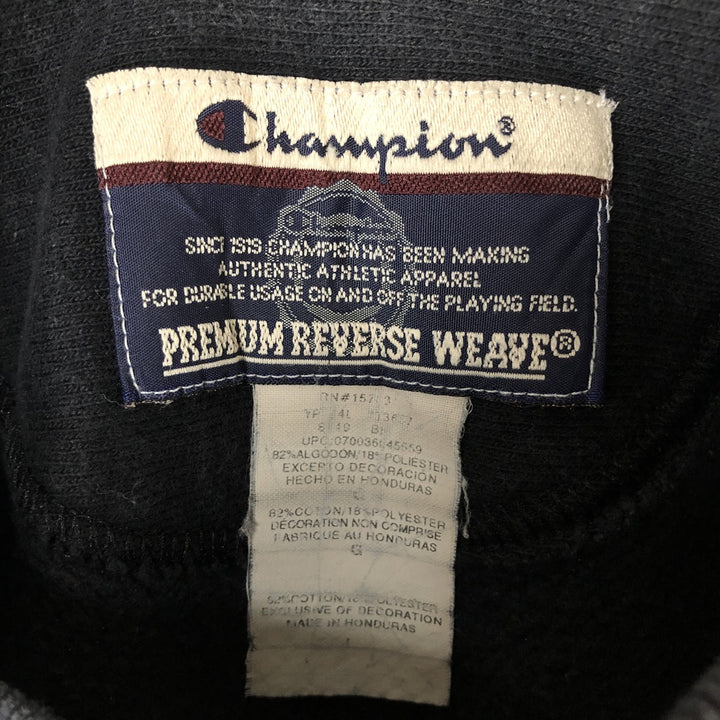 2000'S Champion Premium Reverse Weave CAI Advertising Sweatshirt (Men's Size L) cotton black type Vintage Second Hand