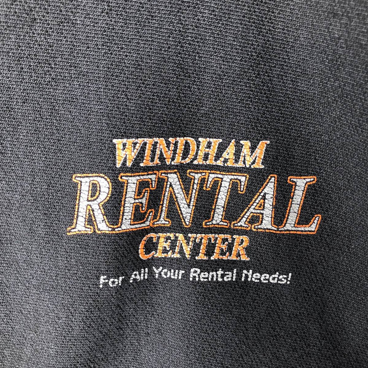 2000'S Champion Premium Reverse Weave Printed Sweatshirt, Men's Size XL cotton black type Vintage Second Hand